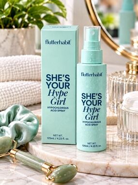 Flutterhabit She’s Your Hype Girl Hypochlorous Acid Refresh Spray NIB